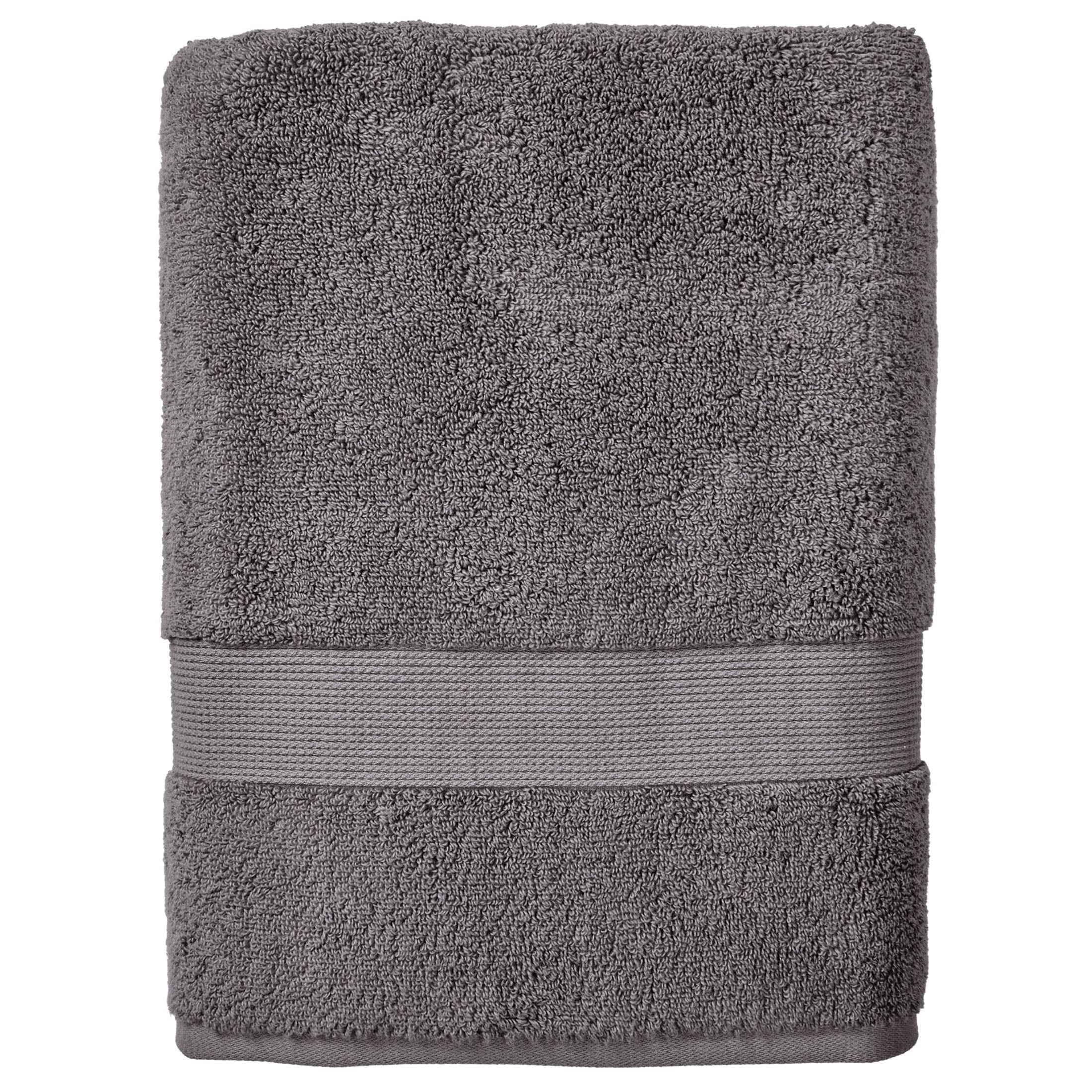 Better Homes & Gardens Signature Soft Solid Cotton Bath Towel, Vanilla Dream