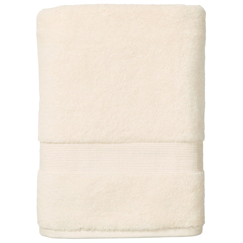 Better Homes & Gardens Signature Soft Solid Cotton Bath Towel, Vanilla Dream