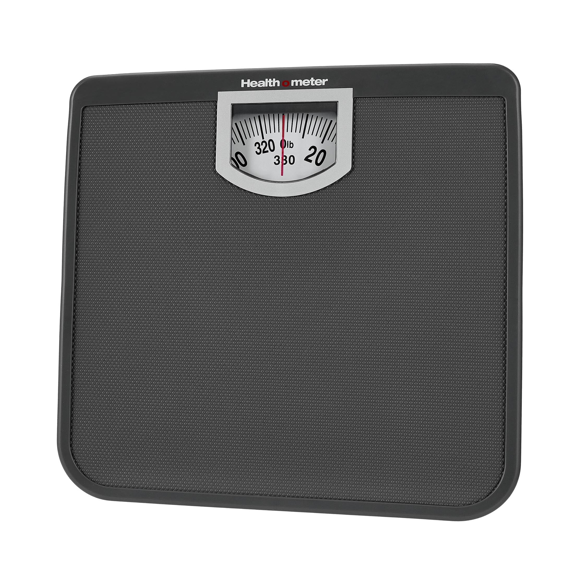 Health o meter Compact Dial Bathroom Scale, 330 lb. Capacity, Sturdy Metal Platform