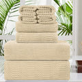 Jessy Home 4 Pack Large Bath Towel Set 600 GSM Ultra Soft Oversized White Towel Set 35"x70" Extra Large Bath Sheets